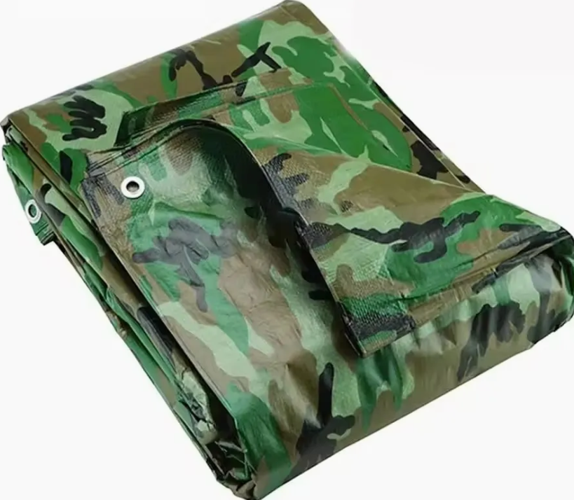 Camouflage tarp