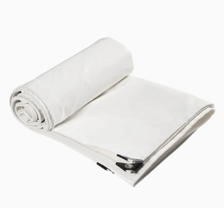 White tarp